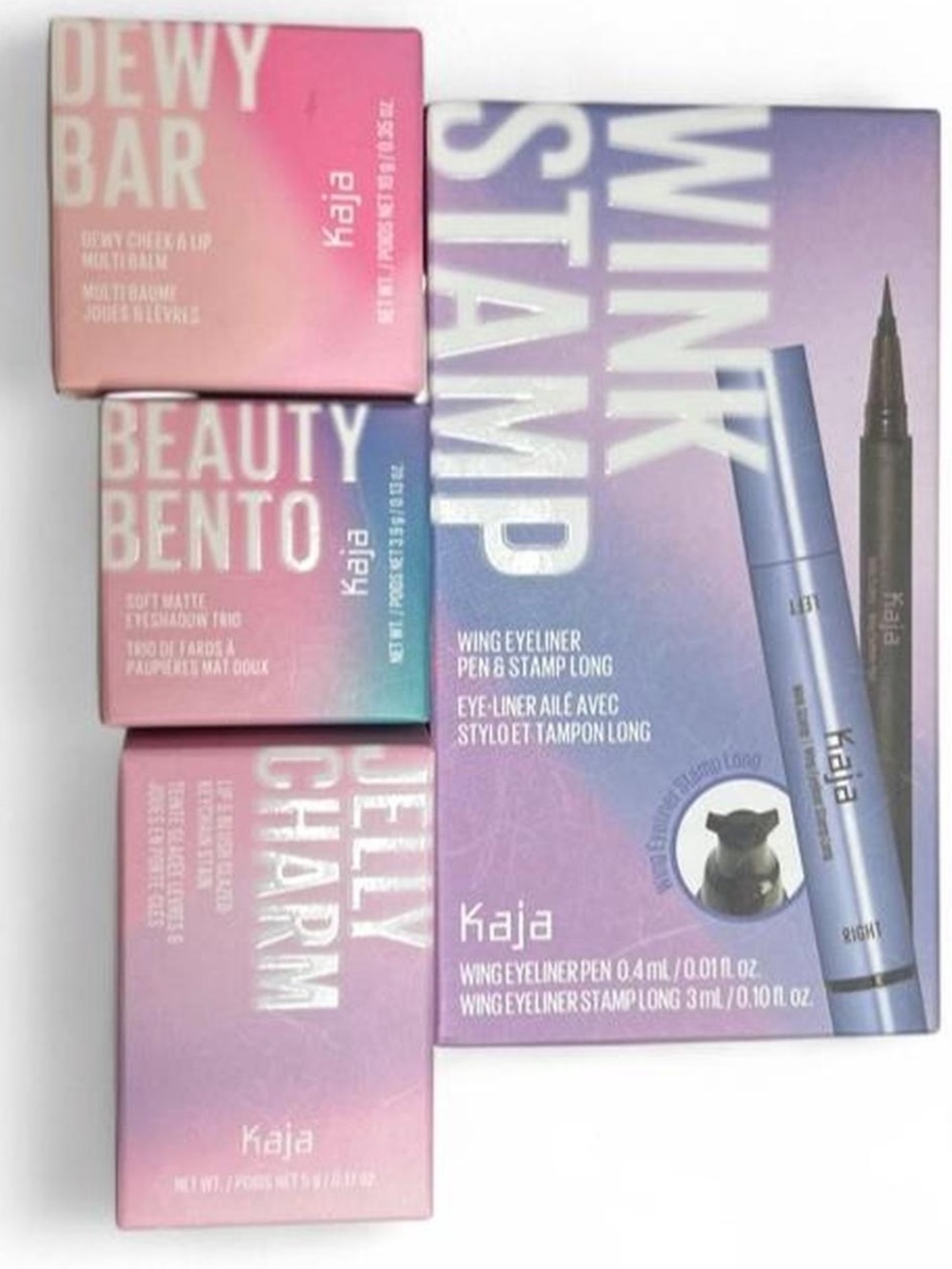 New/sealed Kaja make up bundle.